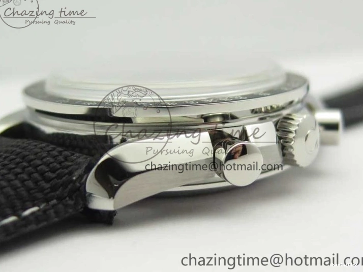 0723 Speedmaster SS Snoopy OMF Best Edition White Dial on Nylon Strap Manual Winding Chrono Movement WellDesigned 7990